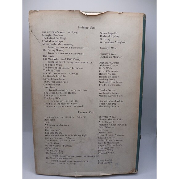 Stories To Remember Thomas B Costain Book Club Edition 1956 Vol 1 Dust Jacket - Picture 4 of 10